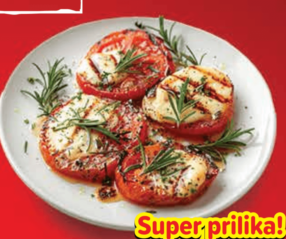 Gratin rajčica i mozzarella komad Akcija u trgovini Plodine