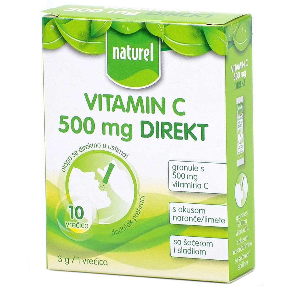 Naturel Granule Vitamin C 30 g Akcija u trgovini Bipa