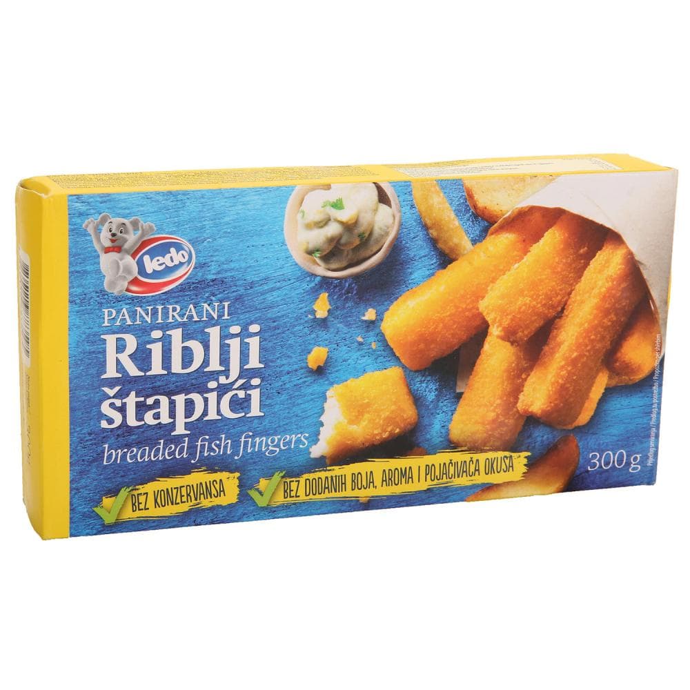 Riblji štapići Ledo Panirani 300 g Akcija u trgovini Boso