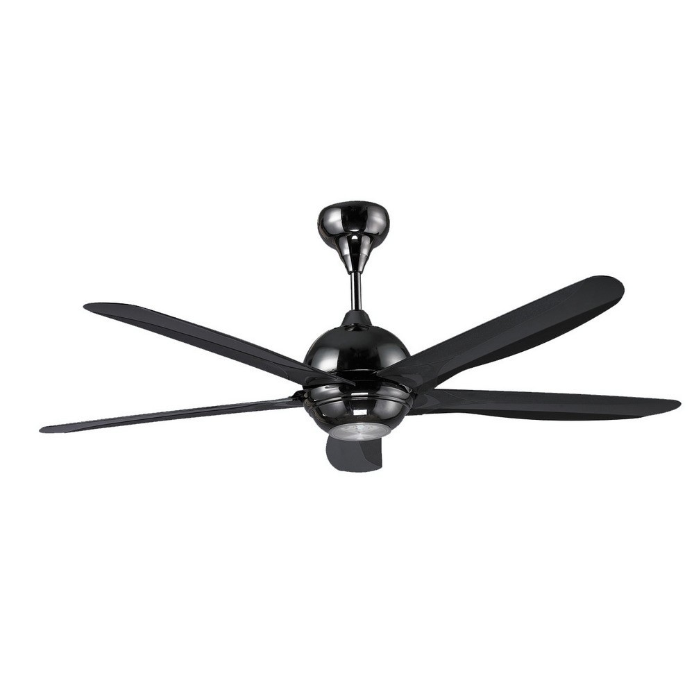 Stropni ventilator s LED rasvjetom PEARL BLACK 48.6 cm - Akcija u trgovini Pevex