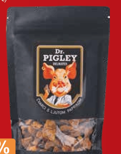 Čvarci delikates 100 g DR. PIGLEY Akcija u trgovini KTC