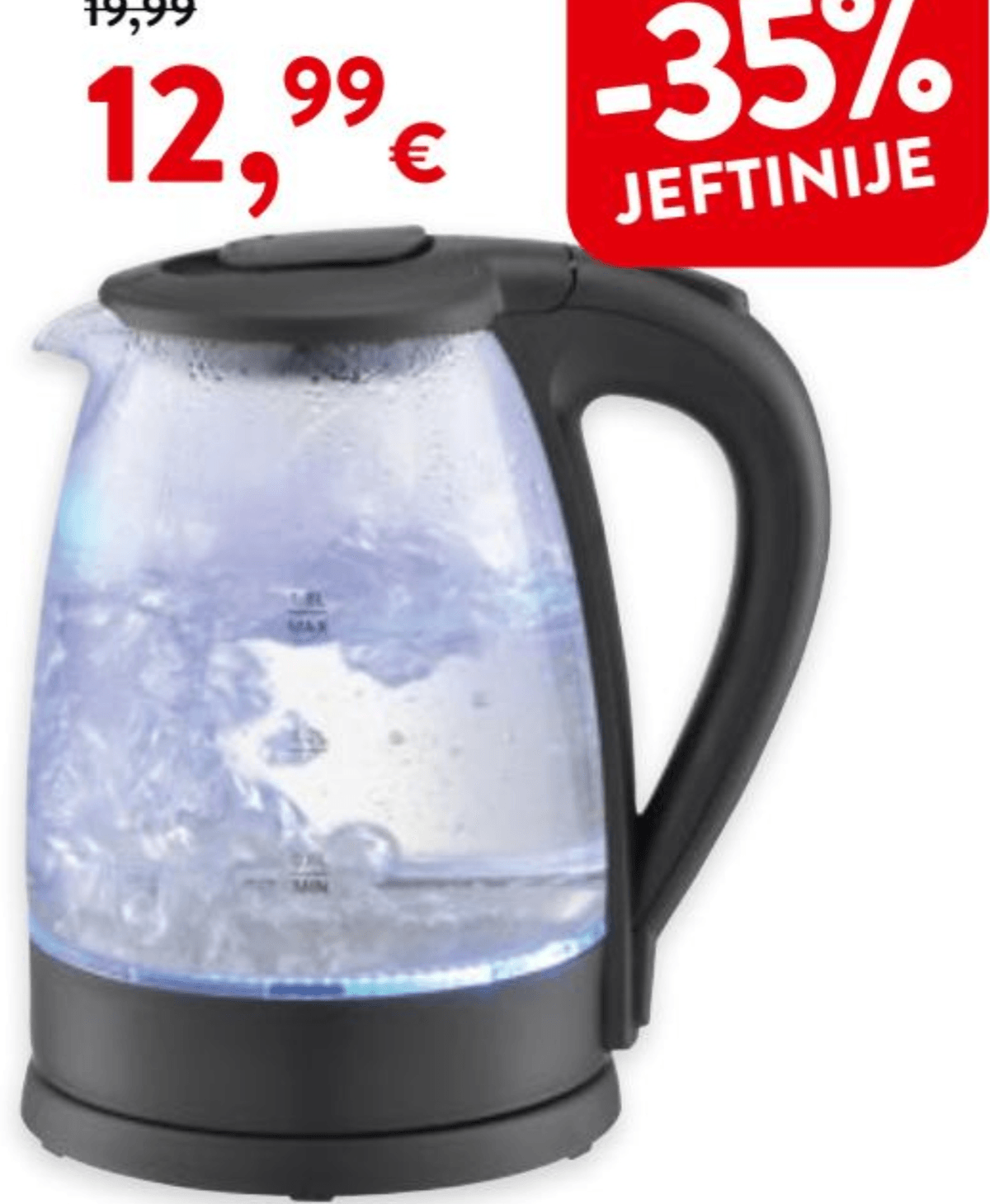 Kuhalo za vodu Elit WKS-1.8 1 kom - Akcija u trgovini Interspar