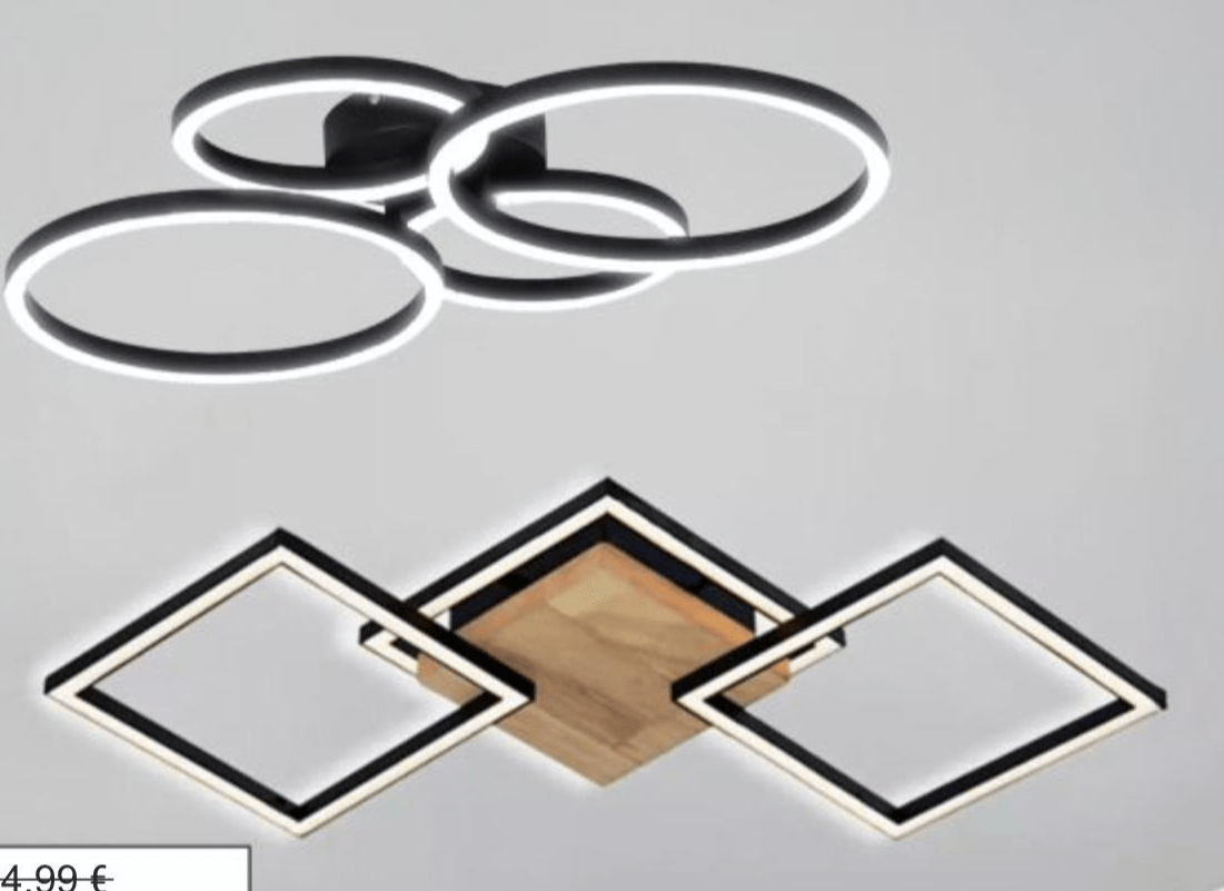 Stropna svjetiljka Alma 63 cm - Akcija u trgovini Merkury