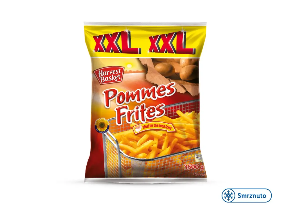 Harvest Basket Pommes frites XXL 3,5 kg Akcija u trgovini Lidl
