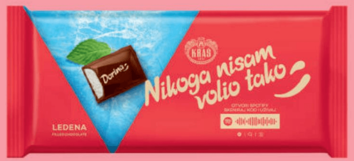 Čokolada Dorina 100 g Kraš - Akcija u trgovini Boso