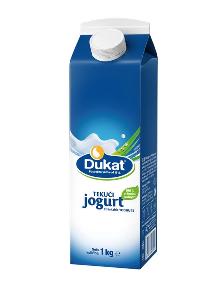 DUKAT Tekući jogurt 1 kg Akcija u trgovini Ribola