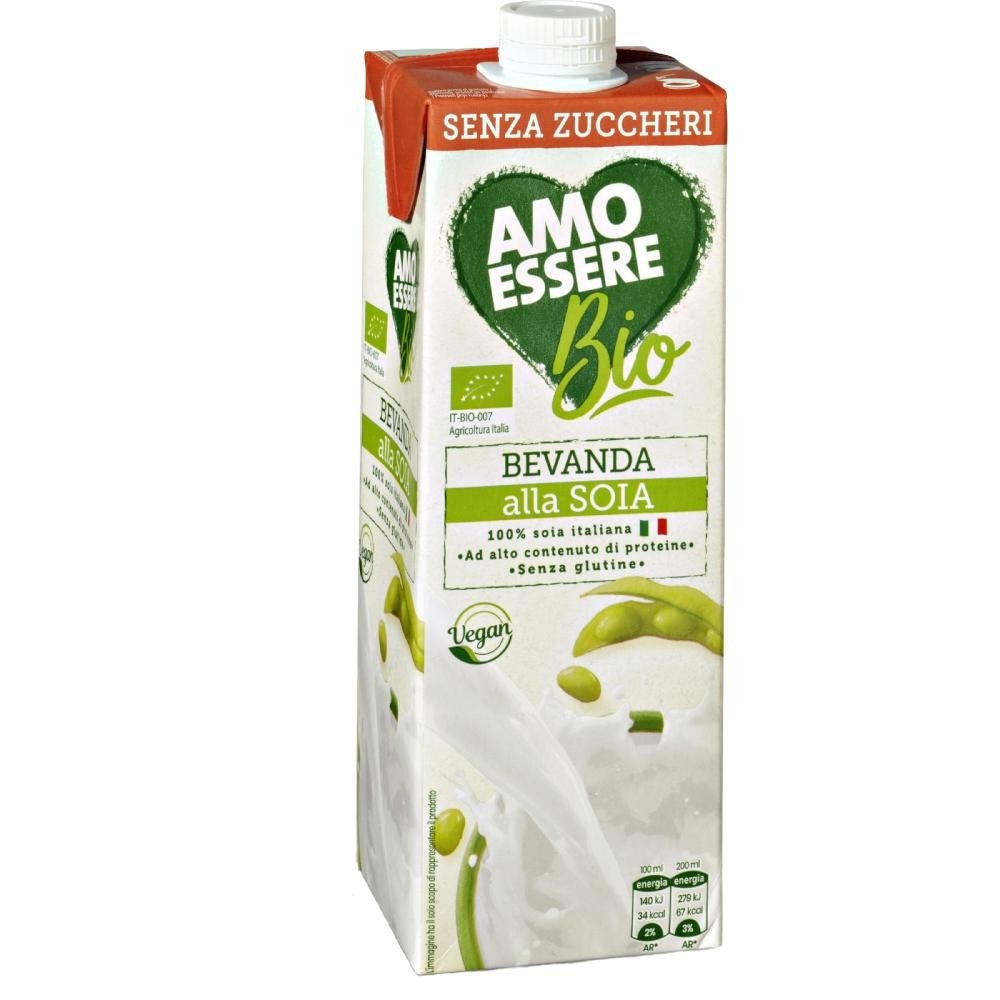 Amo Essere Bio napitak od soje 1 L Akcija u trgovini Eurospin
