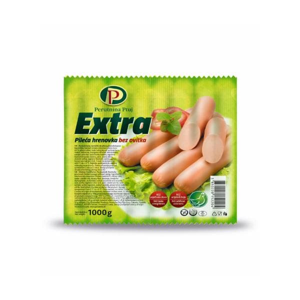 Perutnina Pileće hrenovke extra 1 kg Akcija u trgovini Plodine
