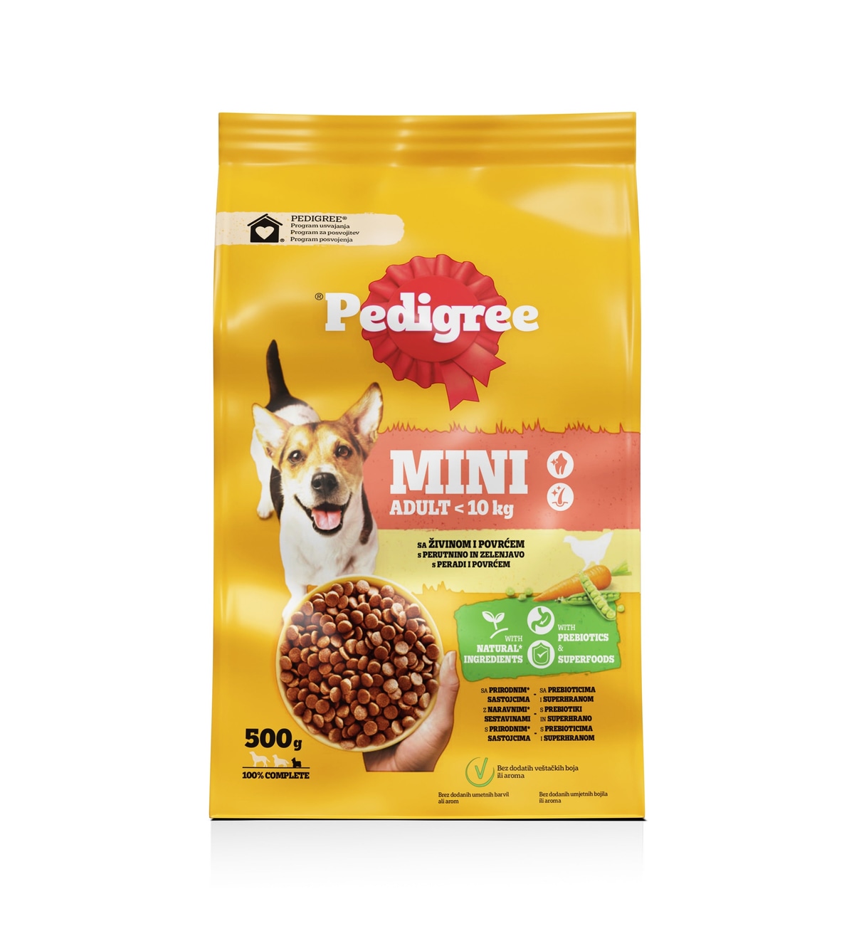 Pedigree Adult govedina/povrće 500g Akcija u trgovini Vrutak