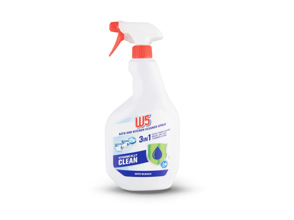 W5 sredstvo za čišćenje kupaonice i kuhinje 1 l Akcija u trgovini Lidl