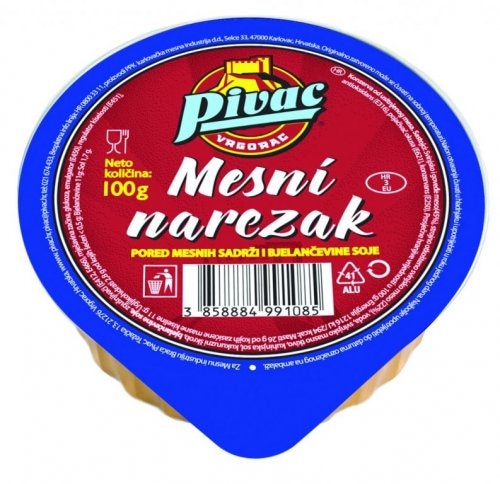 PIVAC/PPK Mesni narezak 4x100g - Akcija u trgovini Pivac