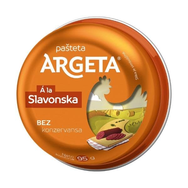 Pašteta Argeta 95 g Akcija u trgovini KTC