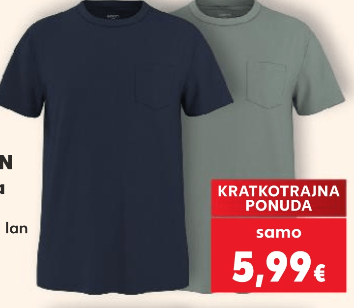 Esmara Men Muška majica - Akcija u trgovini Kaufland