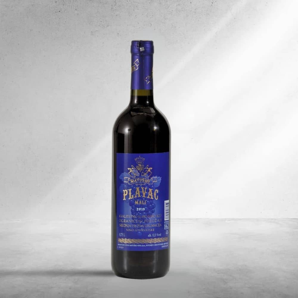 Plavac Mali crno vino Matuško 0,75L Akcija u trgovini Konzum