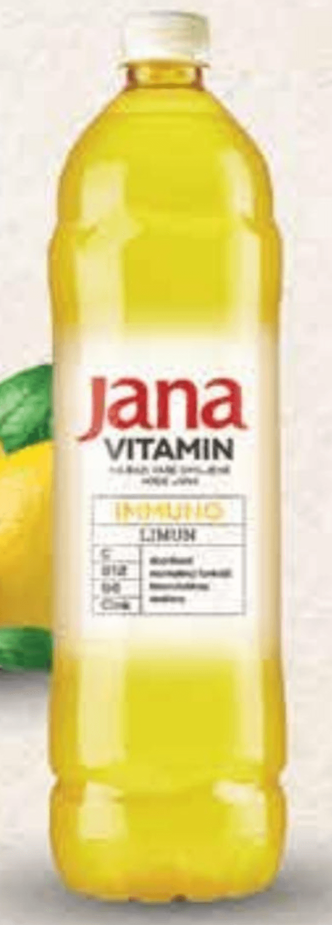 Voda s okusom Vitamin limun Jana 1,5 l - Akcija u trgovini Djelo