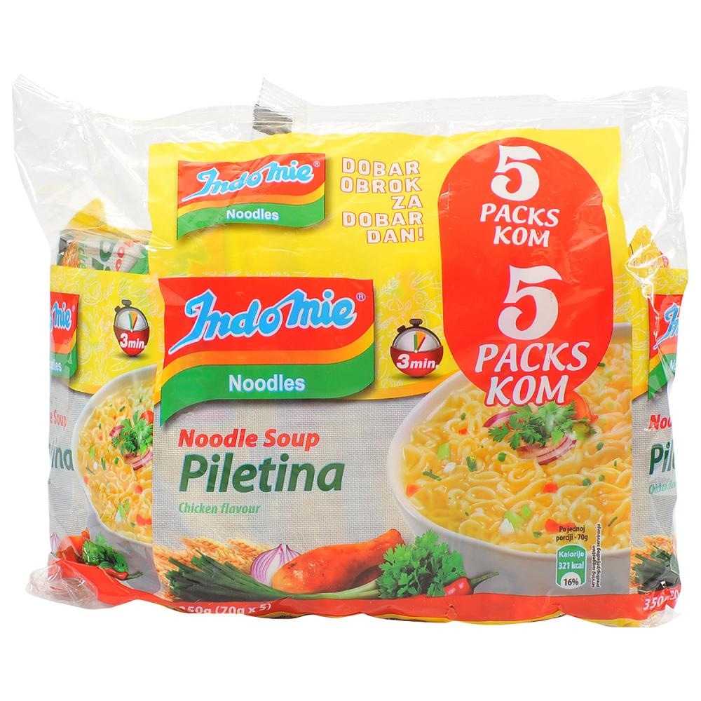 Indomie Pileća instant juha s rezancima 350 g - Akcija u trgovini Djelo