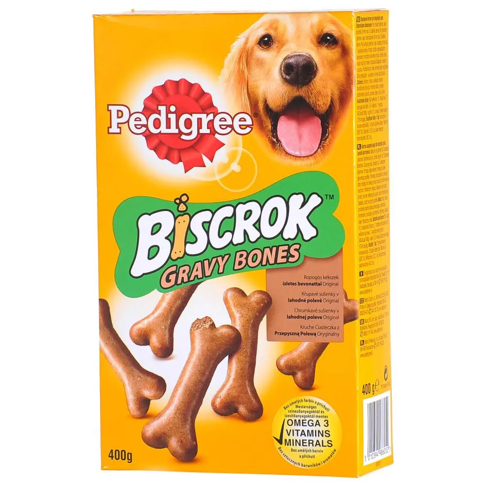 Pedigree Biscrok Gravy Bones 400 g Akcija u trgovini Zoo City