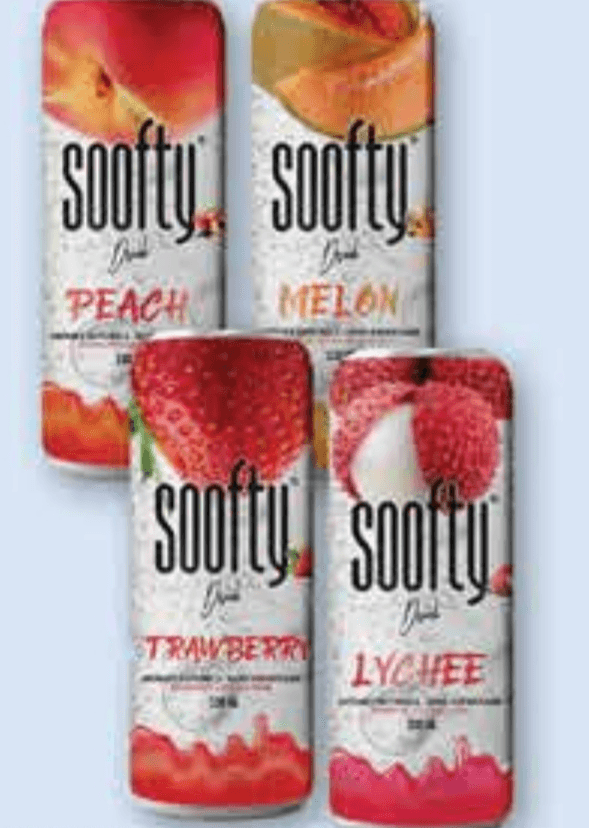 Softy Gazirana voda s okusom 0,33 l - Akcija u trgovini Plodine