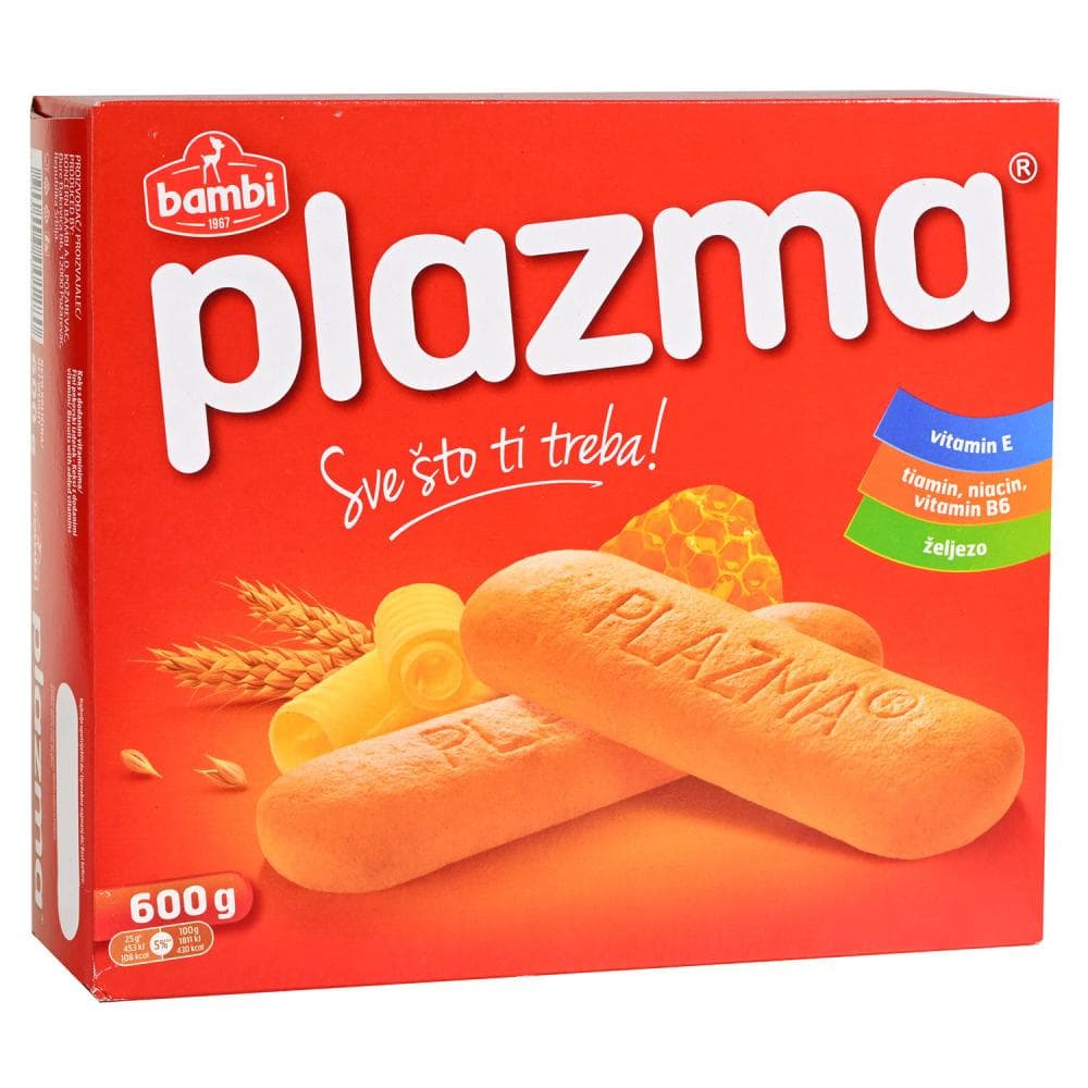 Keks Plazma original 600 g bambi Akcija u trgovini KTC