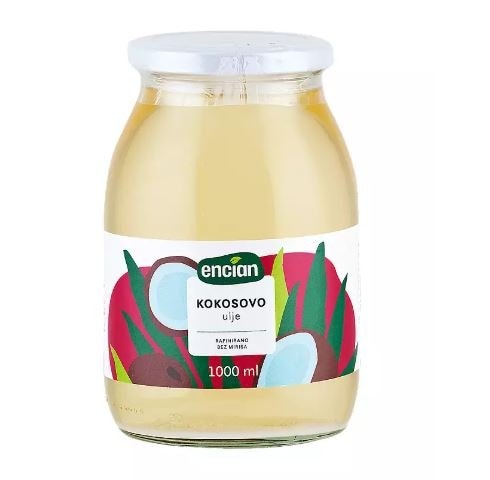 Encian ulje kokosa 1 L Akcija u trgovini Kaufland