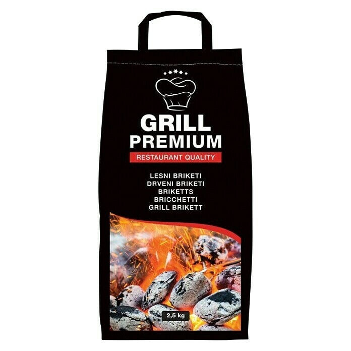Premium Briket Ugljen briket drveni 2.5 kg - Akcija u trgovini NTL