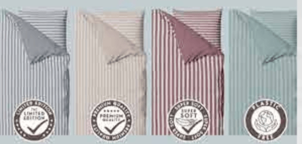 Satenska posteljina za jednu osobu Navlaka za poplun 140x200cm + jastučnica 60x80cm Mirjana Mikulec Interior Design - Akcija u trgovini Plodine