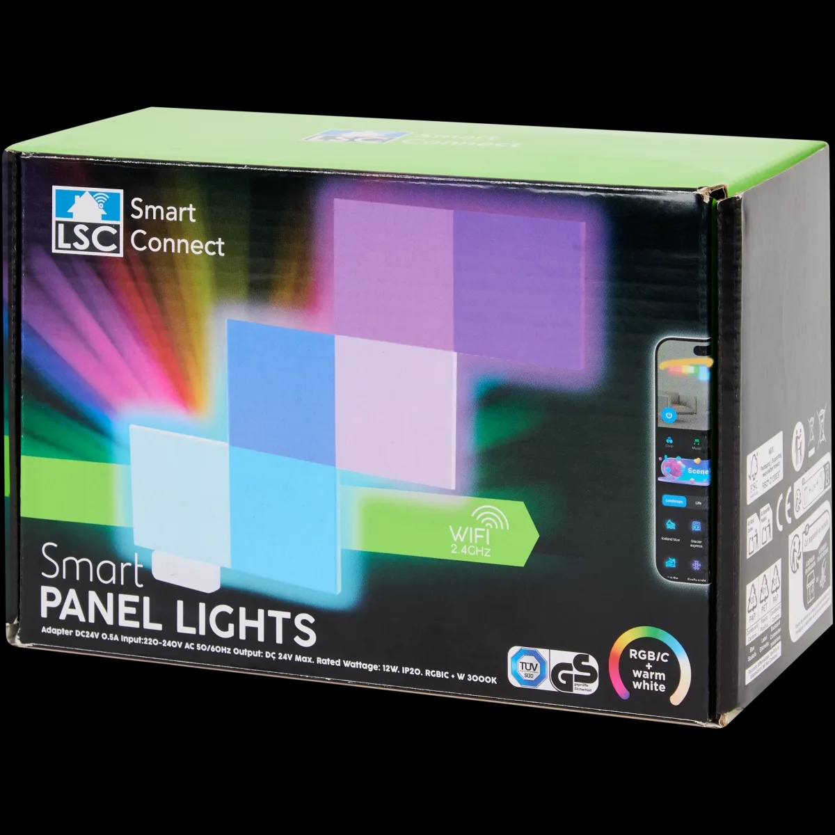 LSC Smart Connect Pametni LED paneli 6 komada - Akcija u trgovini Action