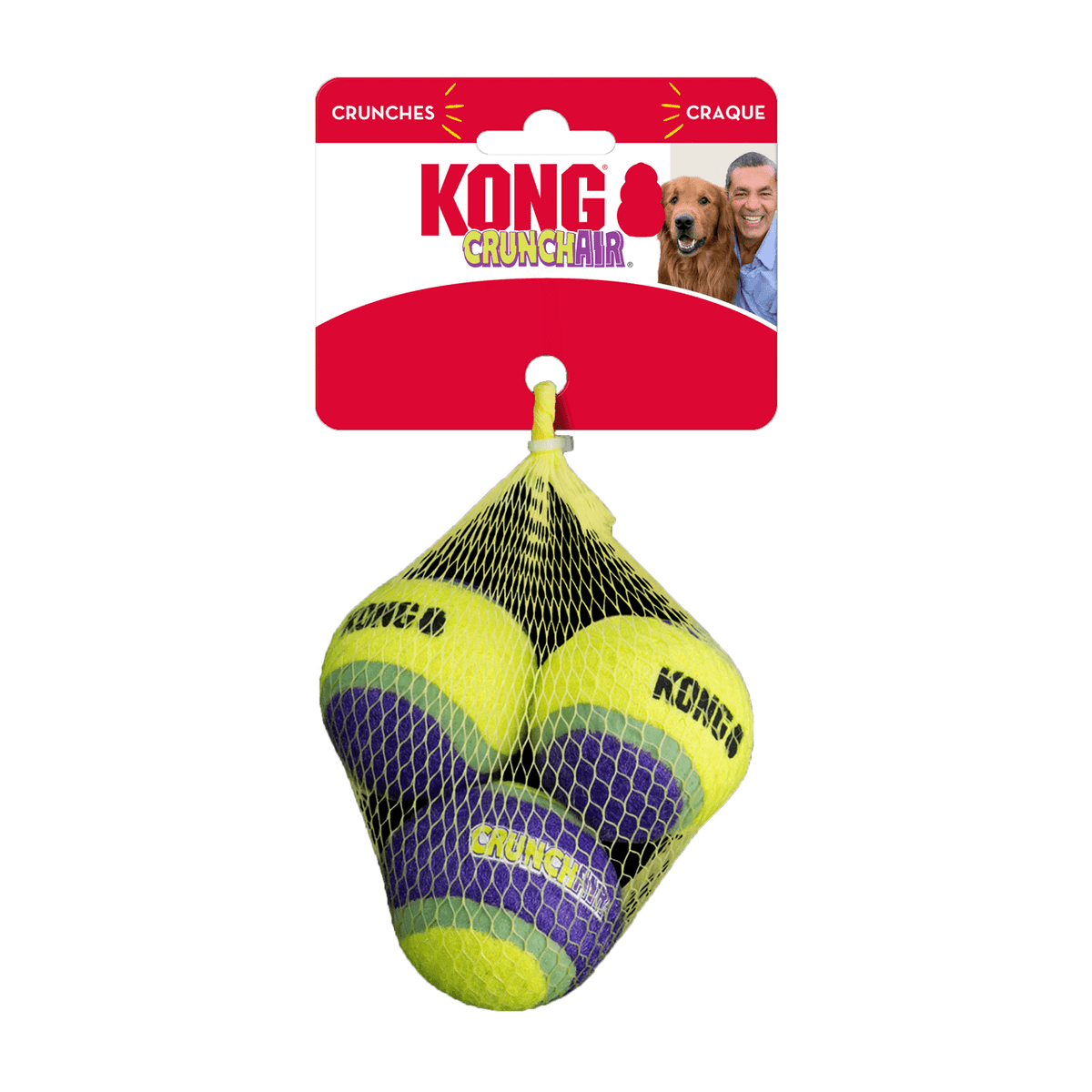 Kong Crunchair Balls M M, 3 kom Akcija u trgovini Zoo City