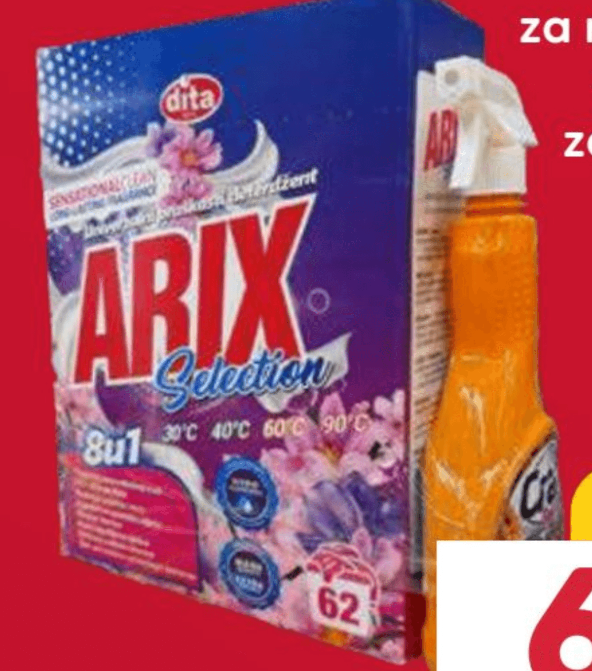 Arix Selection praškasti deterdžent za rublje 4kg - Akcija u trgovini Pivac