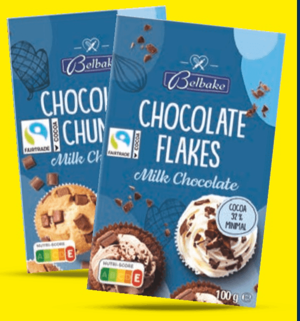 Belbake Ukrasi od mliječne čokolade 100 g - Akcija u trgovini Lidl