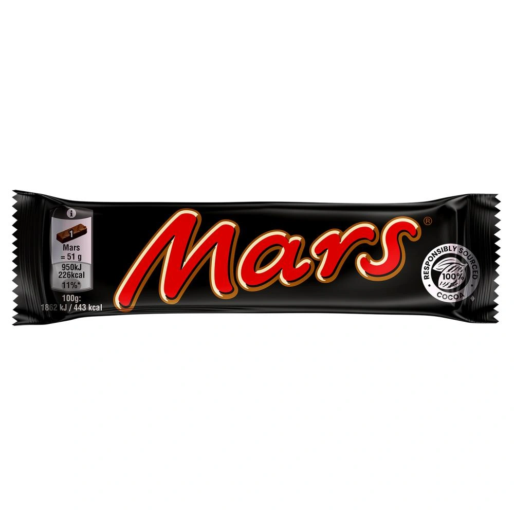 Čokolada Mars 51 g Akcija u trgovini Boso
