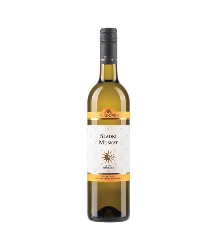 Vinakoper Sladki muškat vino 0,75 l Akcija u trgovini Ribola