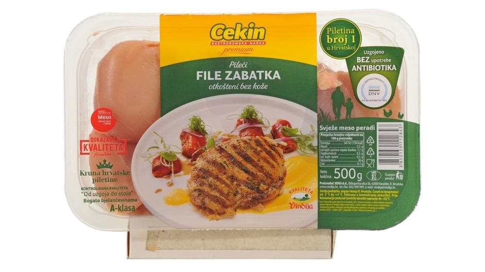 Cekin Pileći file zabatka 500g Akcija u trgovini Konzum