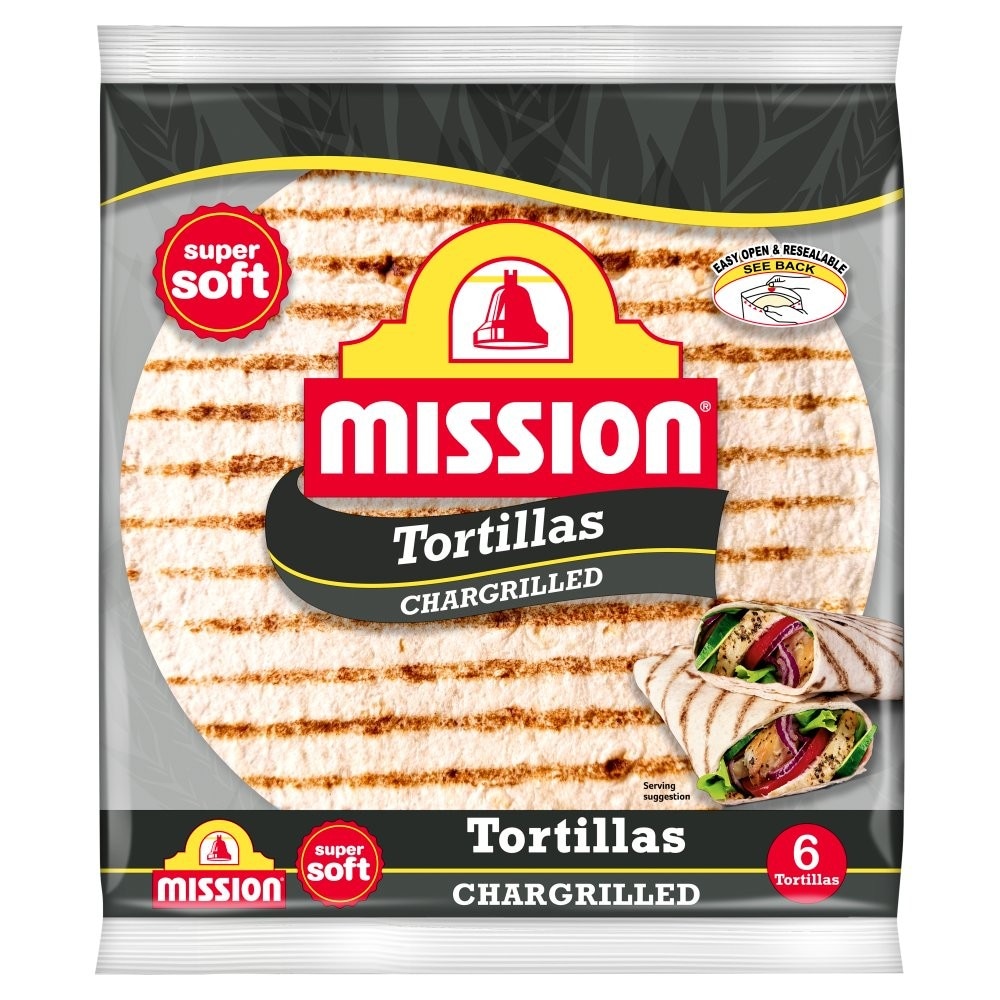Mission Tortilla Wraps Grilled 6 kom 370 g Akcija u trgovini Žabac