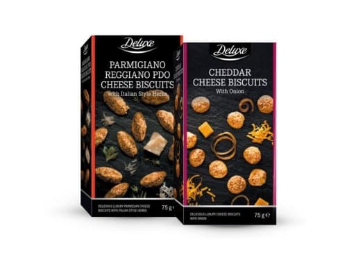 DELUXE Keksi sa sirom 75 g Akcija u trgovini Lidl