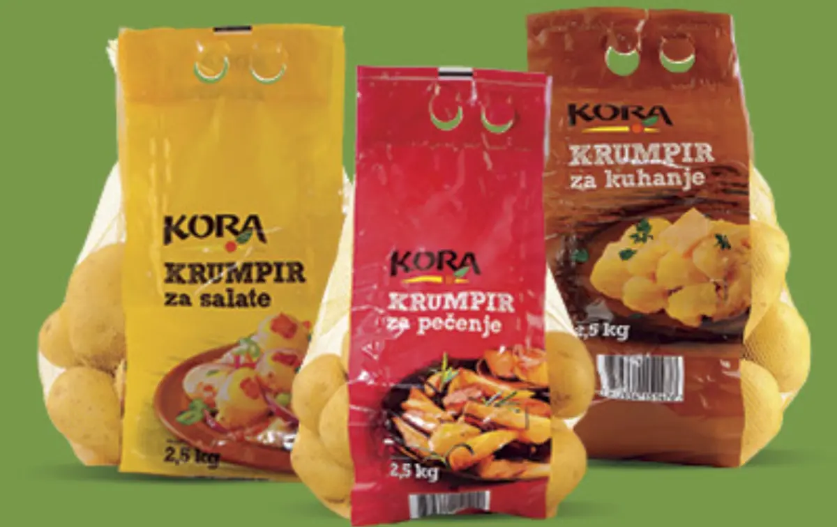 Kora krumpir 2,5 kg Akcija u trgovini Konzum