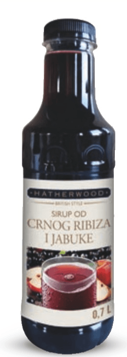 Sirup od crnog ribiza i jabuke 0.7 L HATHERWOOD - Akcija u trgovini Lidl