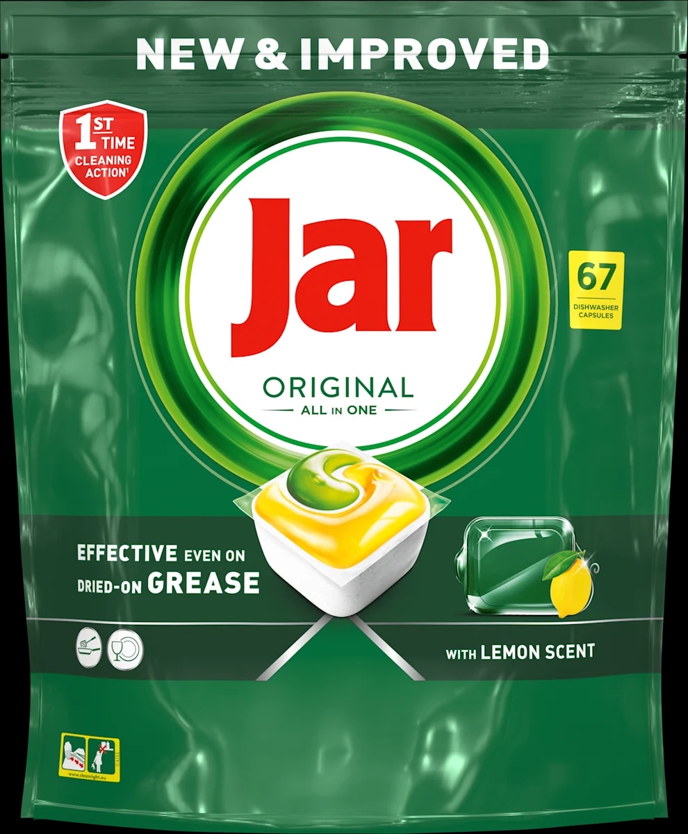 JAR Tablete za strojno pranje posuđa 42 kom - 67 kom - Akcija u trgovini Ribola
