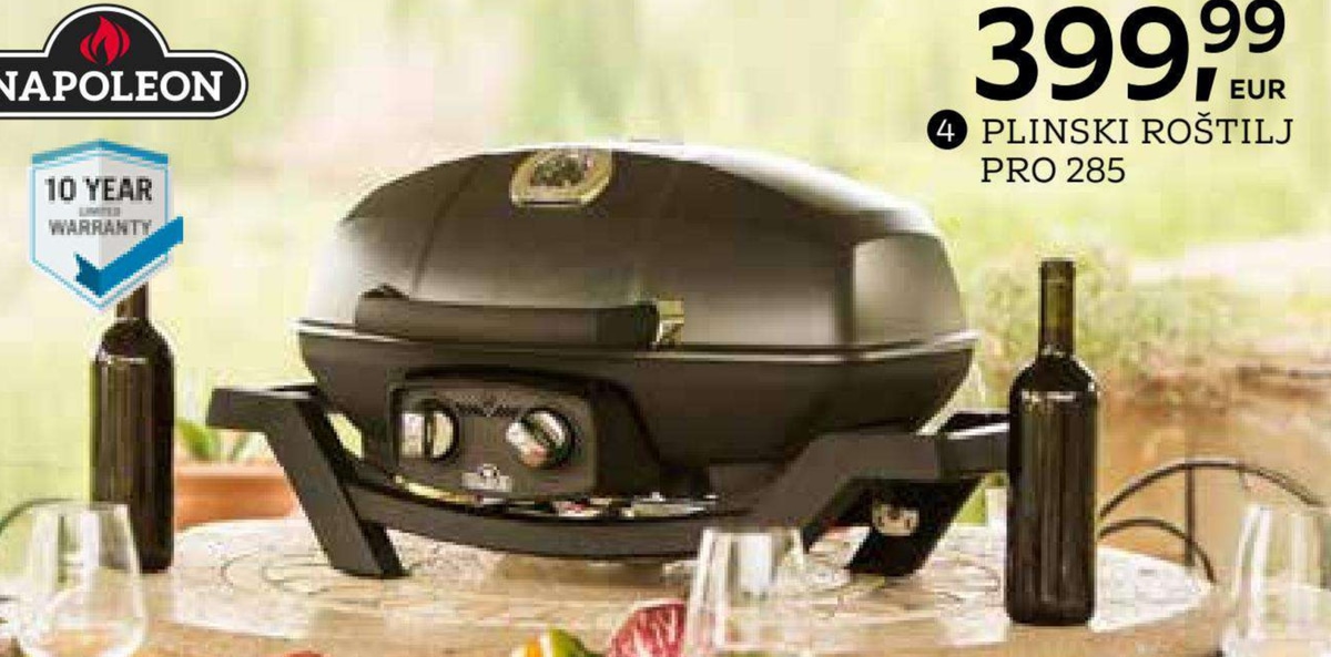 Plinski roštilj PRO 285 - Akcija u trgovini Lesnina