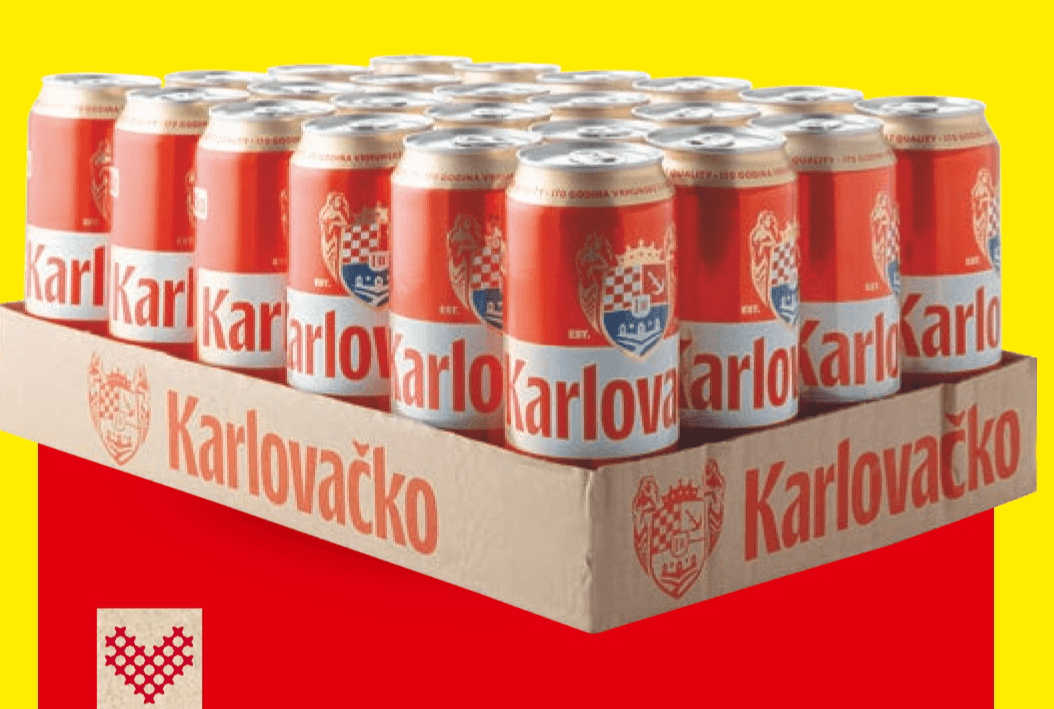Karlovačko Svijetlo pivo 24 x 0.5 l - Akcija u trgovini Lidl