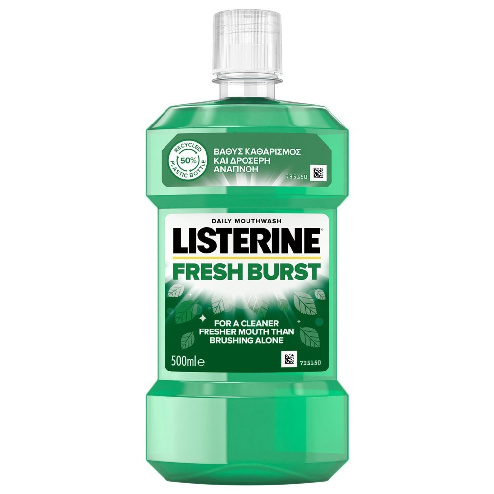 Listerine Zubna Voda Fresh Burst 500ml Akcija u trgovini Vrutak