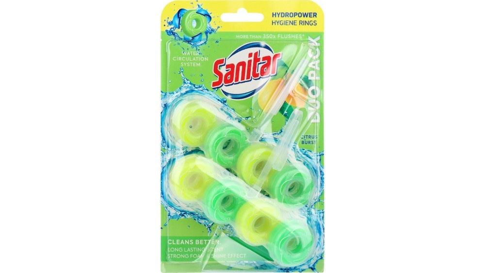 Sanitar Duopack citrus 2x40 g Akcija u trgovini Vrutak