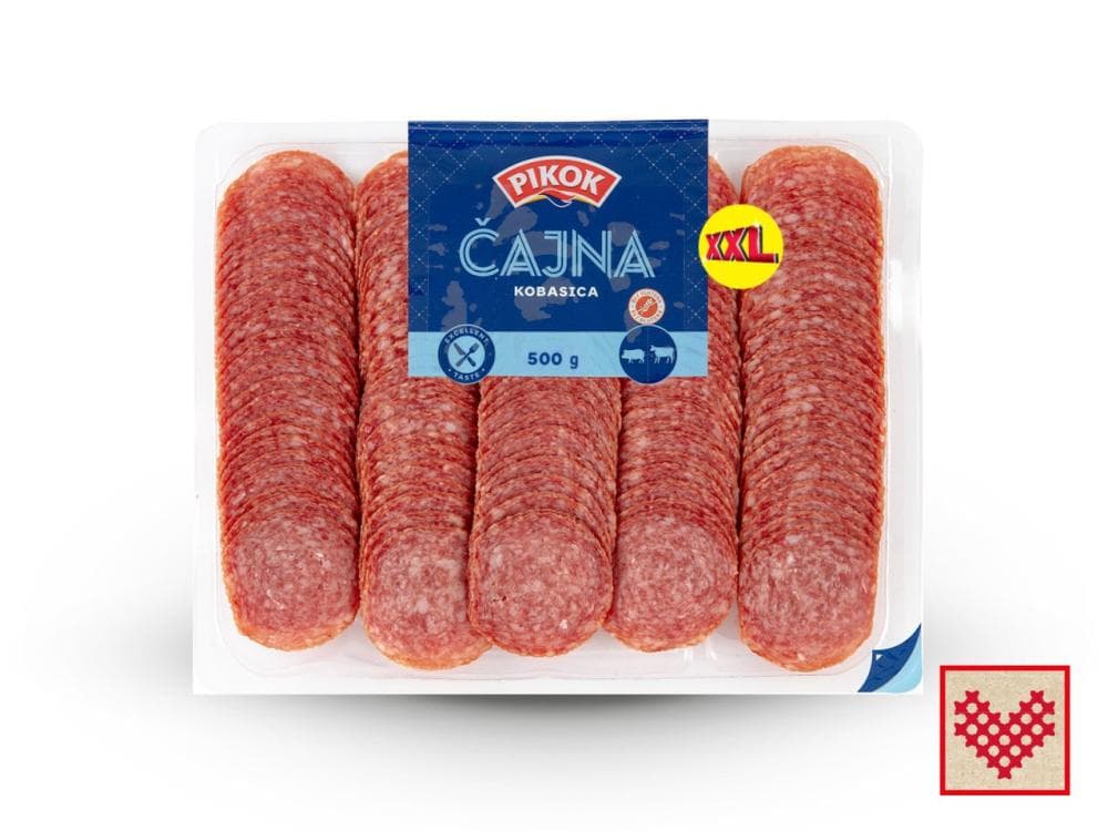 Pikok čajna kobasica XXL 500 g Akcija u trgovini Lidl