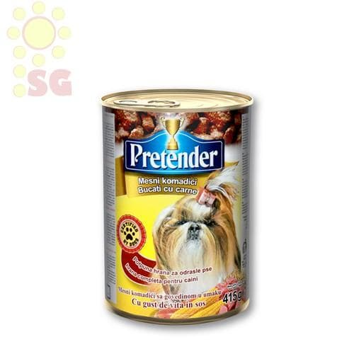 PRETENDER Hrana za pse 415g Akcija u trgovini Pivac
