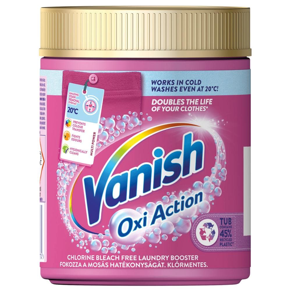 Vanish odstranjivač mrlja praškasti 470 g Akcija u trgovini KTC