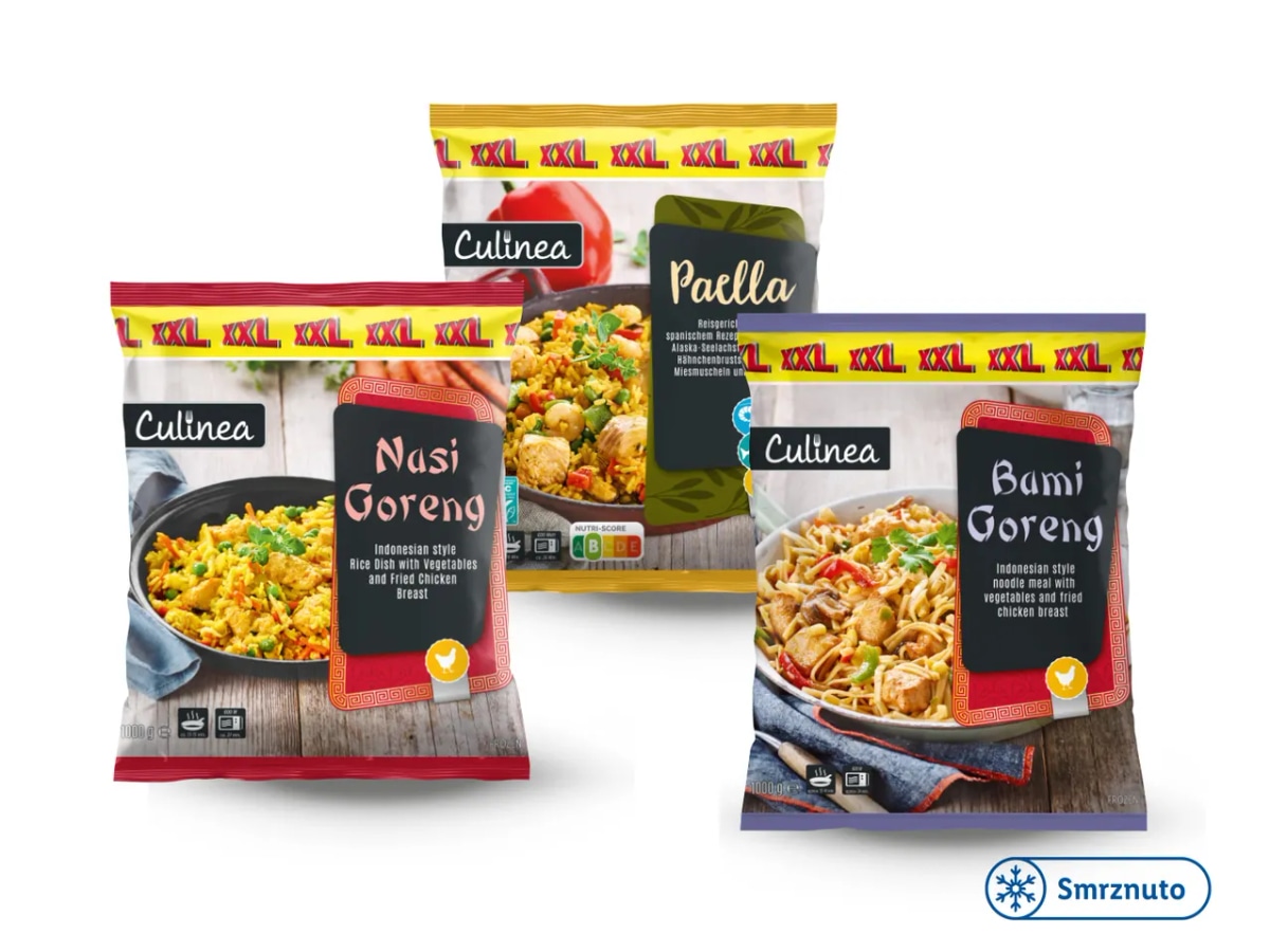 Culinea Gotova jela XXL 1 kg - Akcija u trgovini Lidl