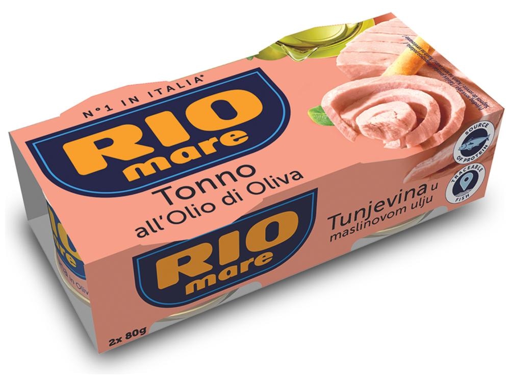 Tuna maslinovo ulje Rio Mare 160 g (2 x 80g) - Akcija u trgovini NTL
