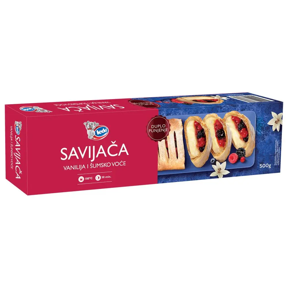 Ledo Savijača 500 g Akcija u trgovini Lidl