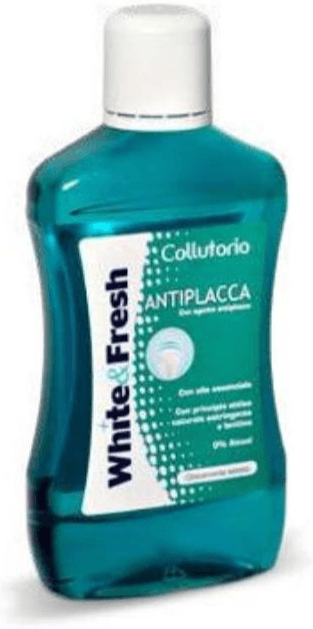 White & Fresh Collutorio tekućina za ispiranje usta menta 500 ml Akcija u trgovini Eurospin