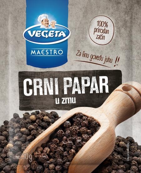 Papar u zrnu 50 g Podravka Akcija u trgovini KTC